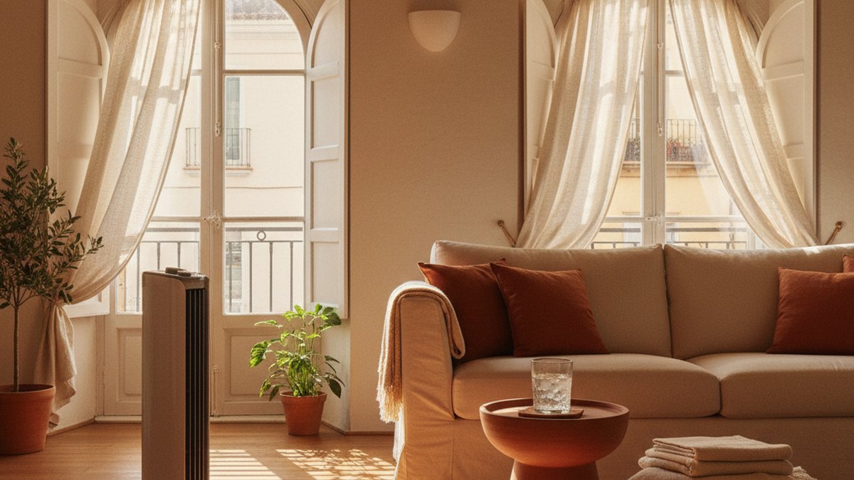 Cómo enfrían los arquitectos su casa sin aire en la ola de calor