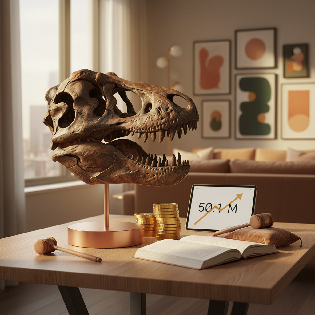 T. Rex por $50,1 millones: ¿arte, inversión o capricho?
