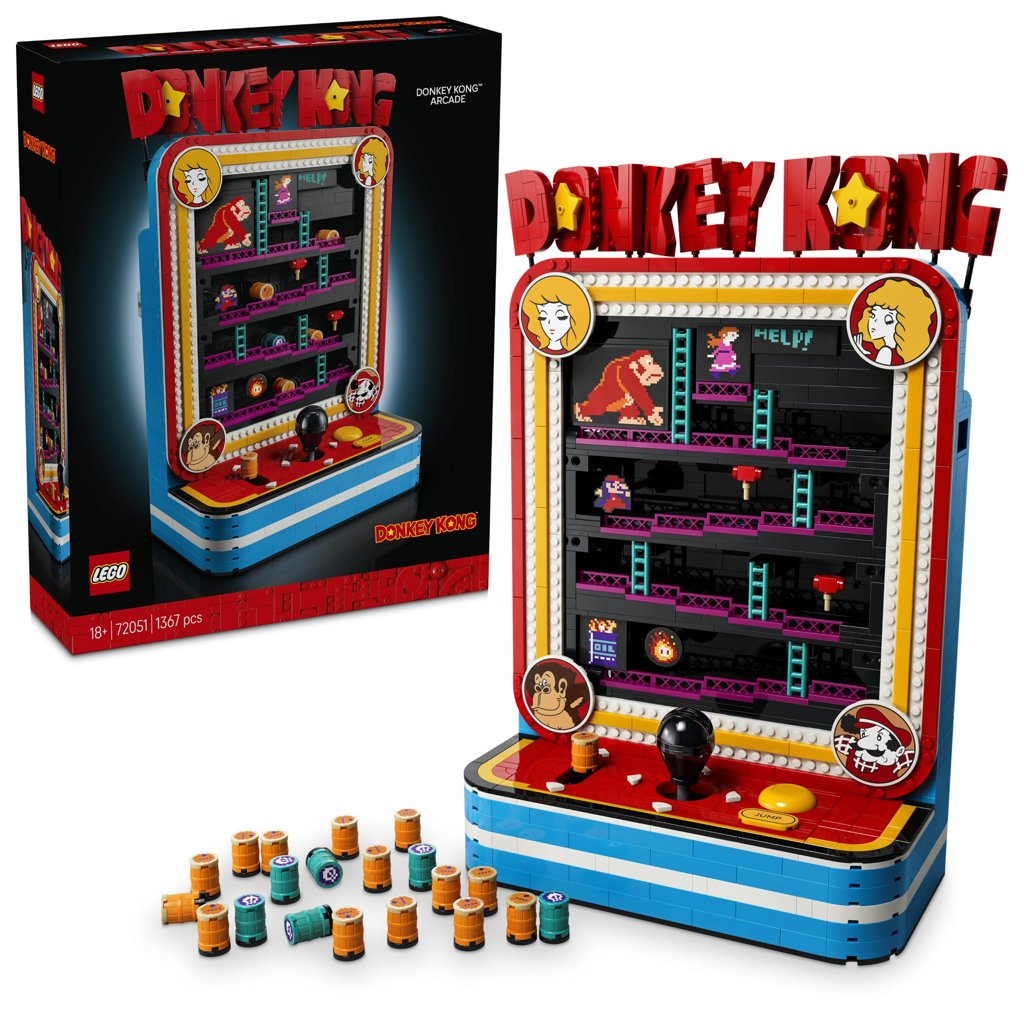 Descubre la LEGO Super Mario Donkey Kong: diversión arcade en casa