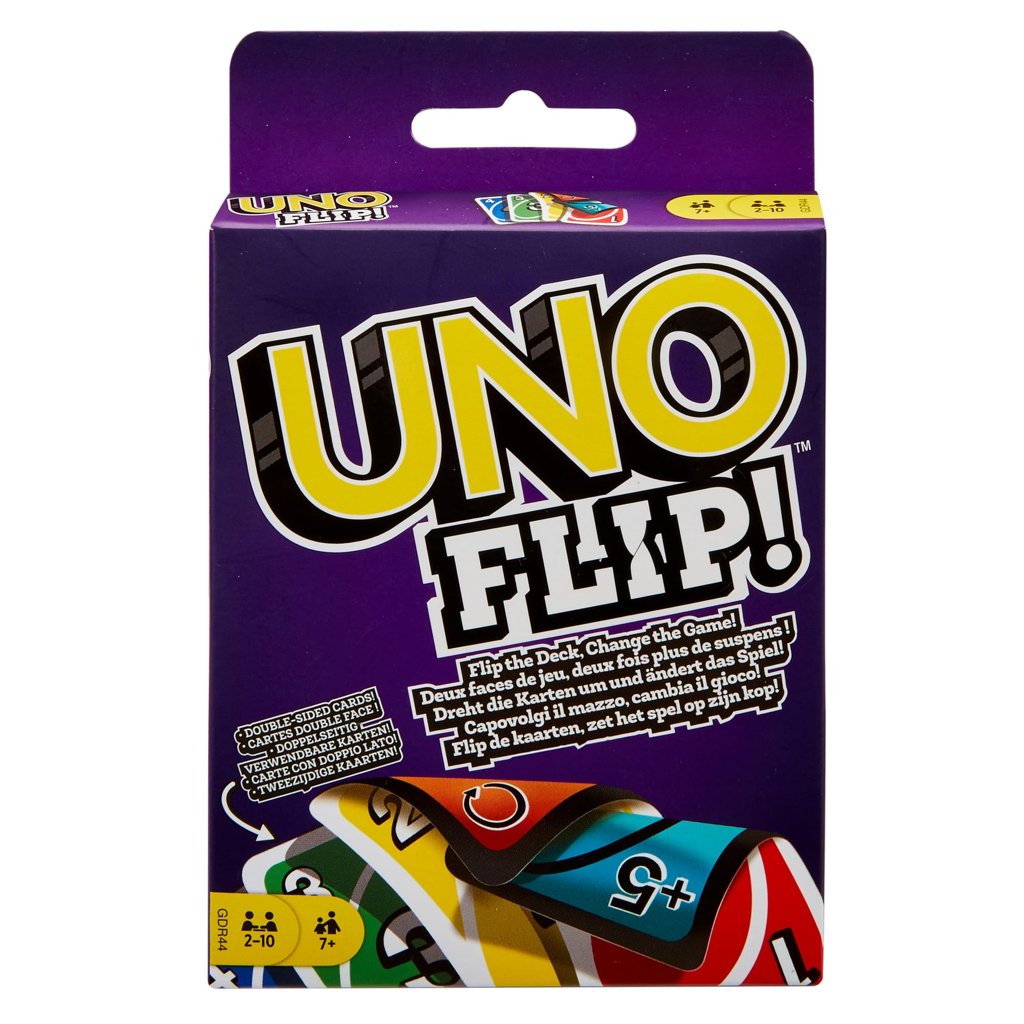 UNO Flip! de Mattel: la versión loca del clásico juego de cartas