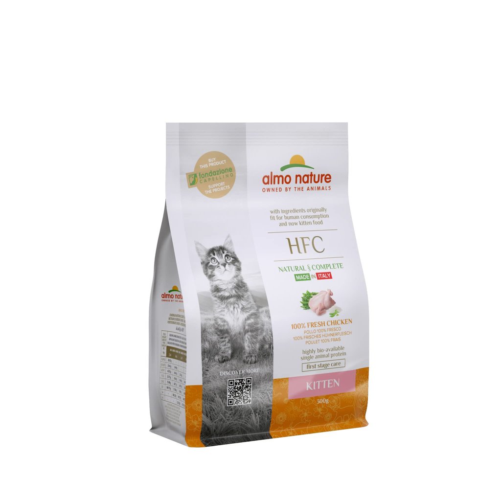 Almo Nature Kitten Pollo Fresco 300g – Comida premium para gatitos