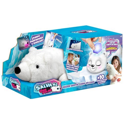 ¡Rescata al Oso Polar con este Peluche Interactivo!