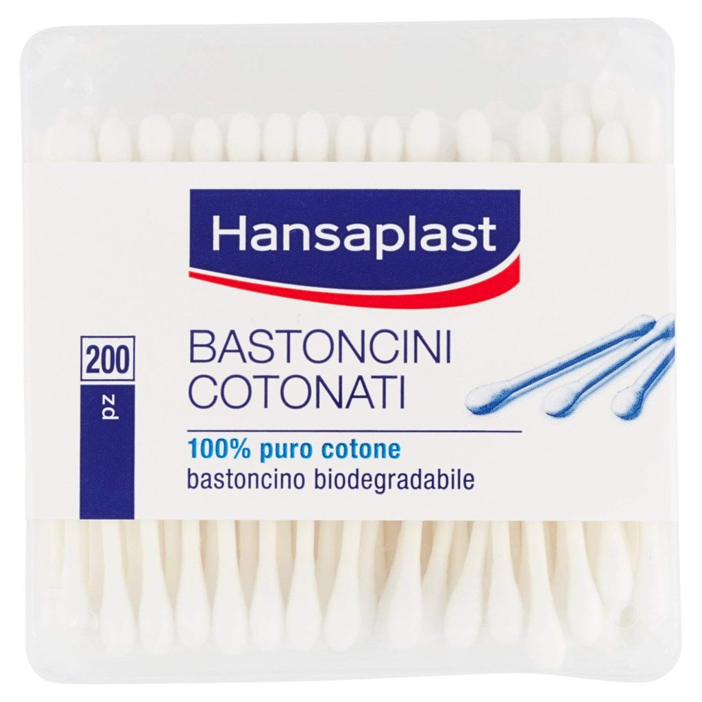 Bastoncillos de algodón Hansaplast: 200 unidades al mejor precio