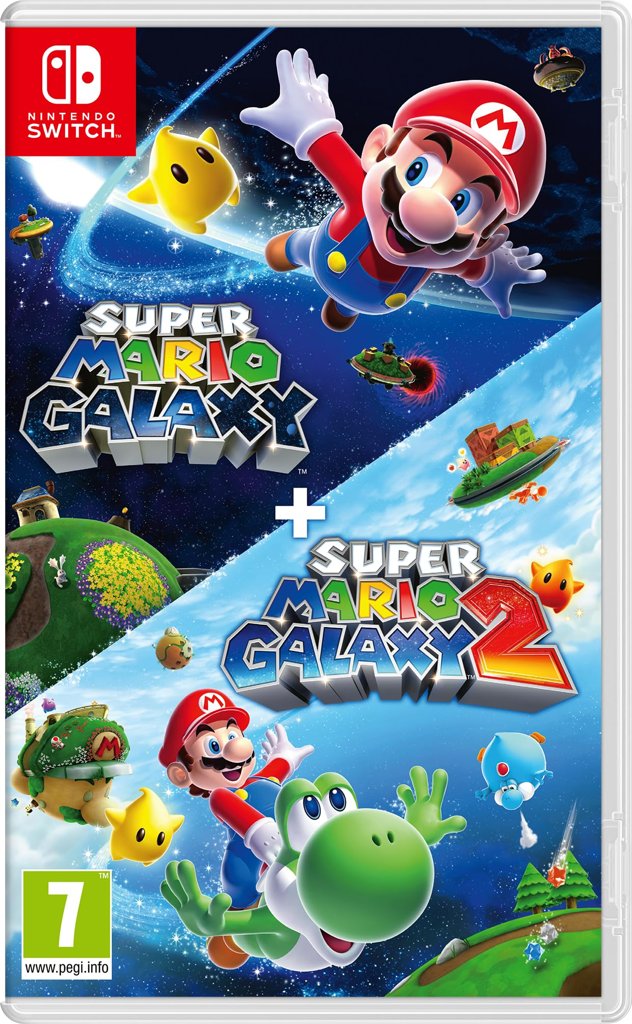 Pack Nintendo Switch: Super Mario Galaxy y Galaxy 2