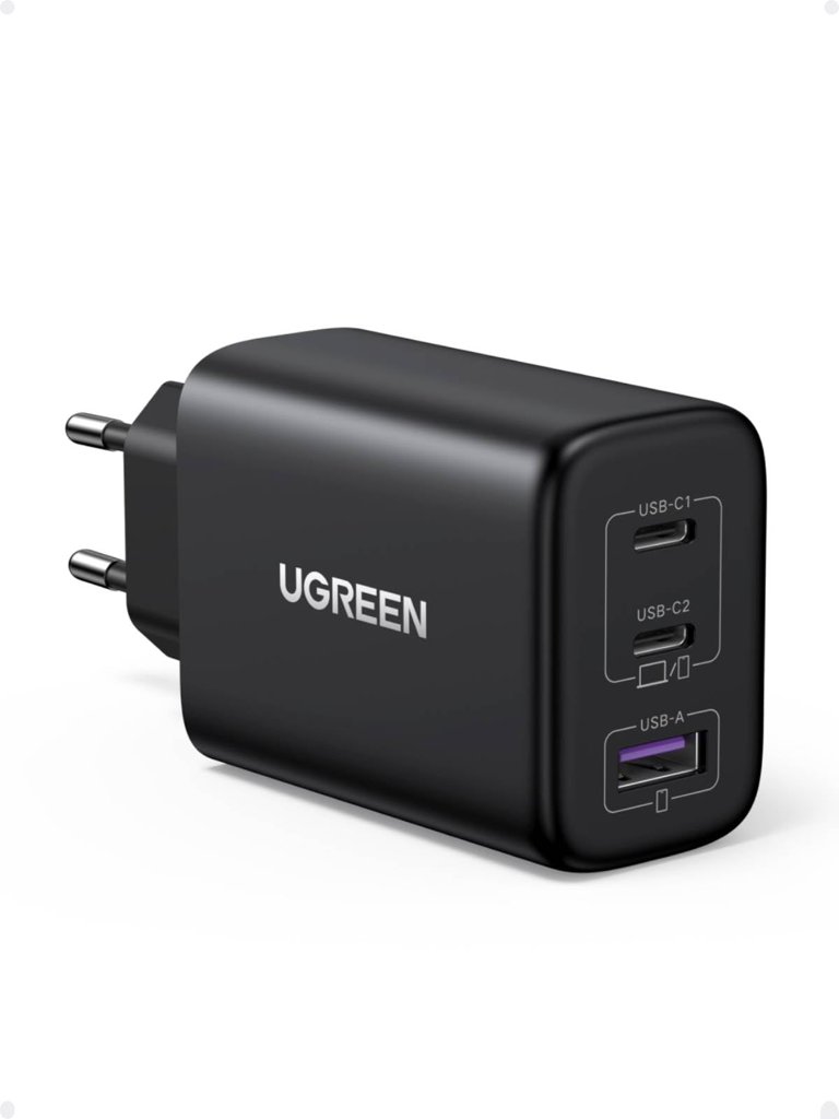 Cargador USB‑C 65 W UGREEN Zapix: potencia y portabilidad
