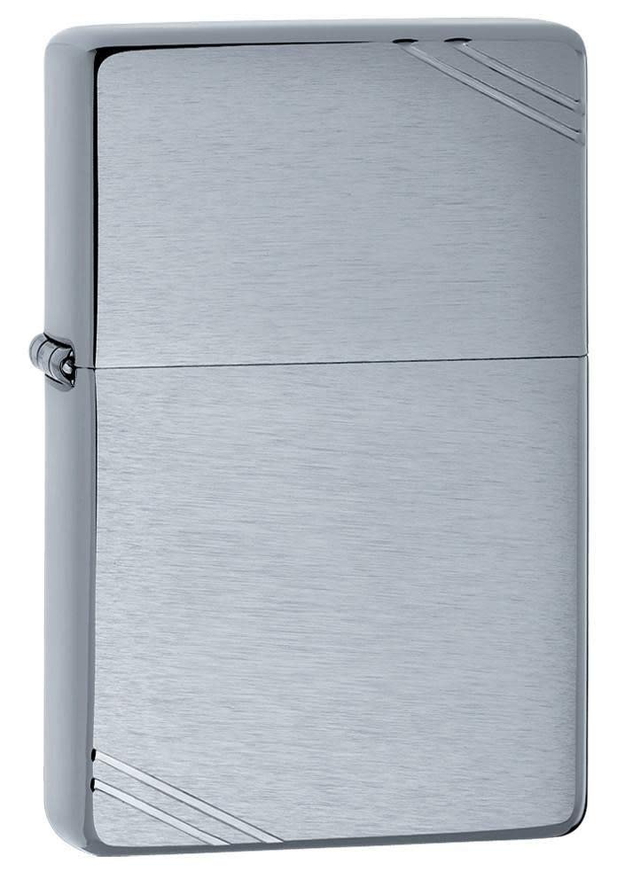 Encendedor ZIPPO Brushed Chrome con engranajes: estilo y durabilidad