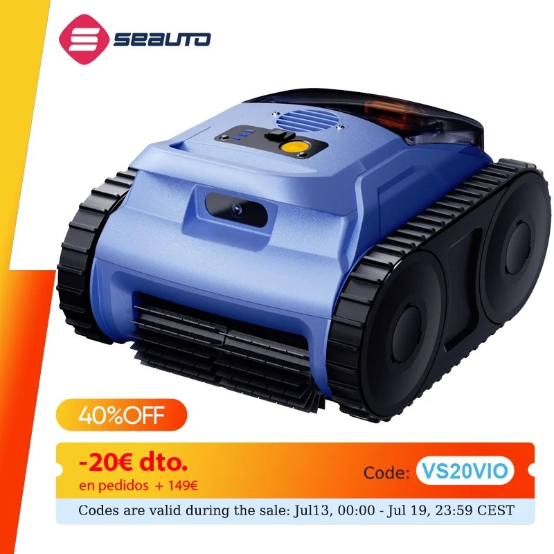 Aspiradora Robot para Piscina
