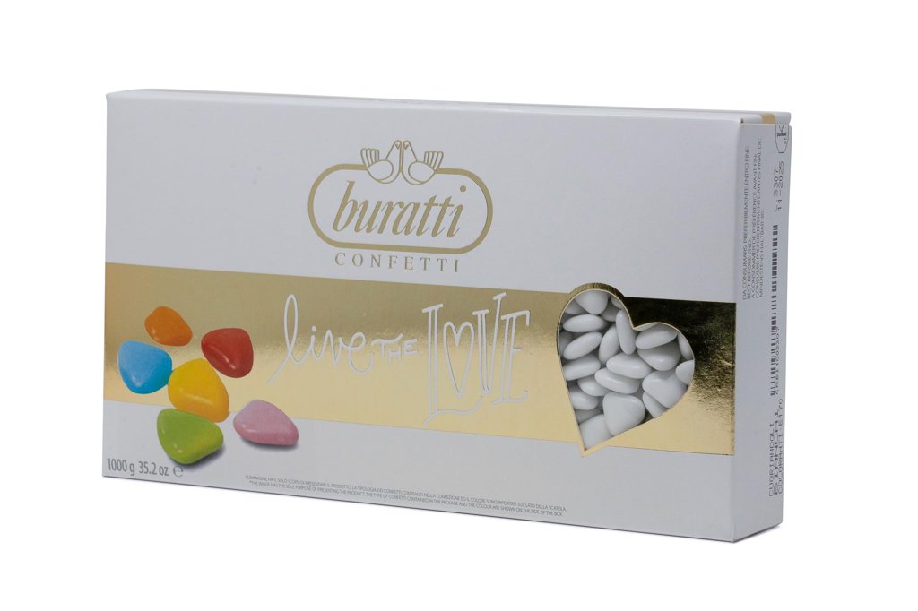 Corazones de chocolate confetti: dulce tentación de 1 kg
