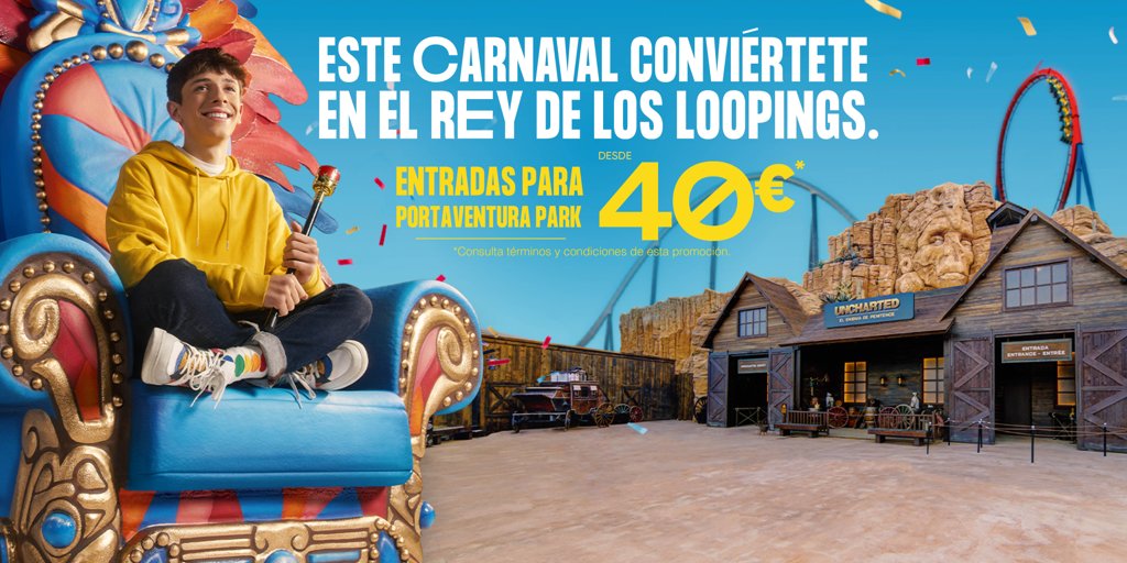 Código SUSTO26: hasta -30% en entradas de PortAventura para Halloween (visitas hasta el 15 de noviembre)