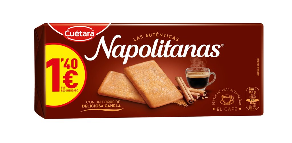 Galletas napolitanas a precio regalo