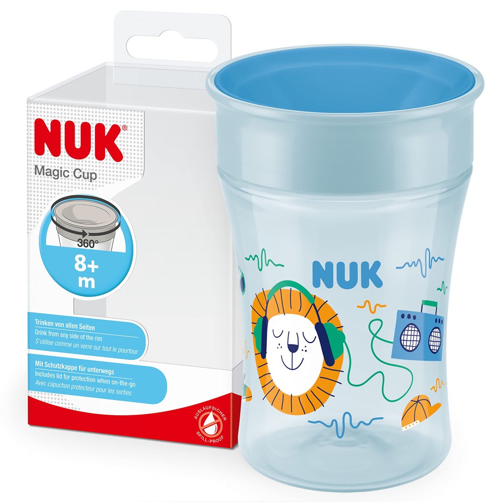 Nuk Magic Cup: vaso anti‑derrames para bebés de +8 meses