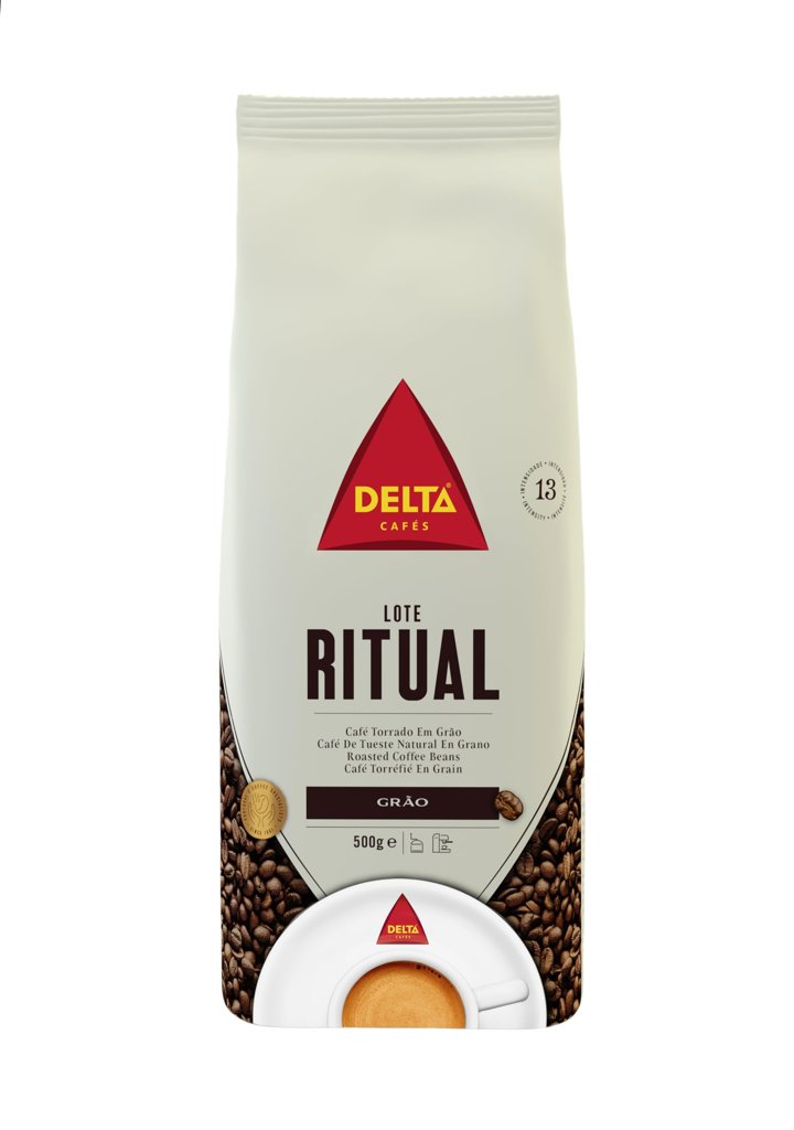 Pack de 2 paquetes de 500 g de café en grano Delta Café Ritual
