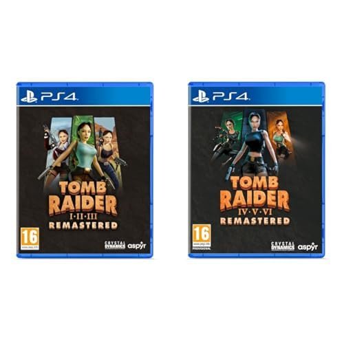 Pack de 6 clásicos de Tomb Raider Remastered para PS4