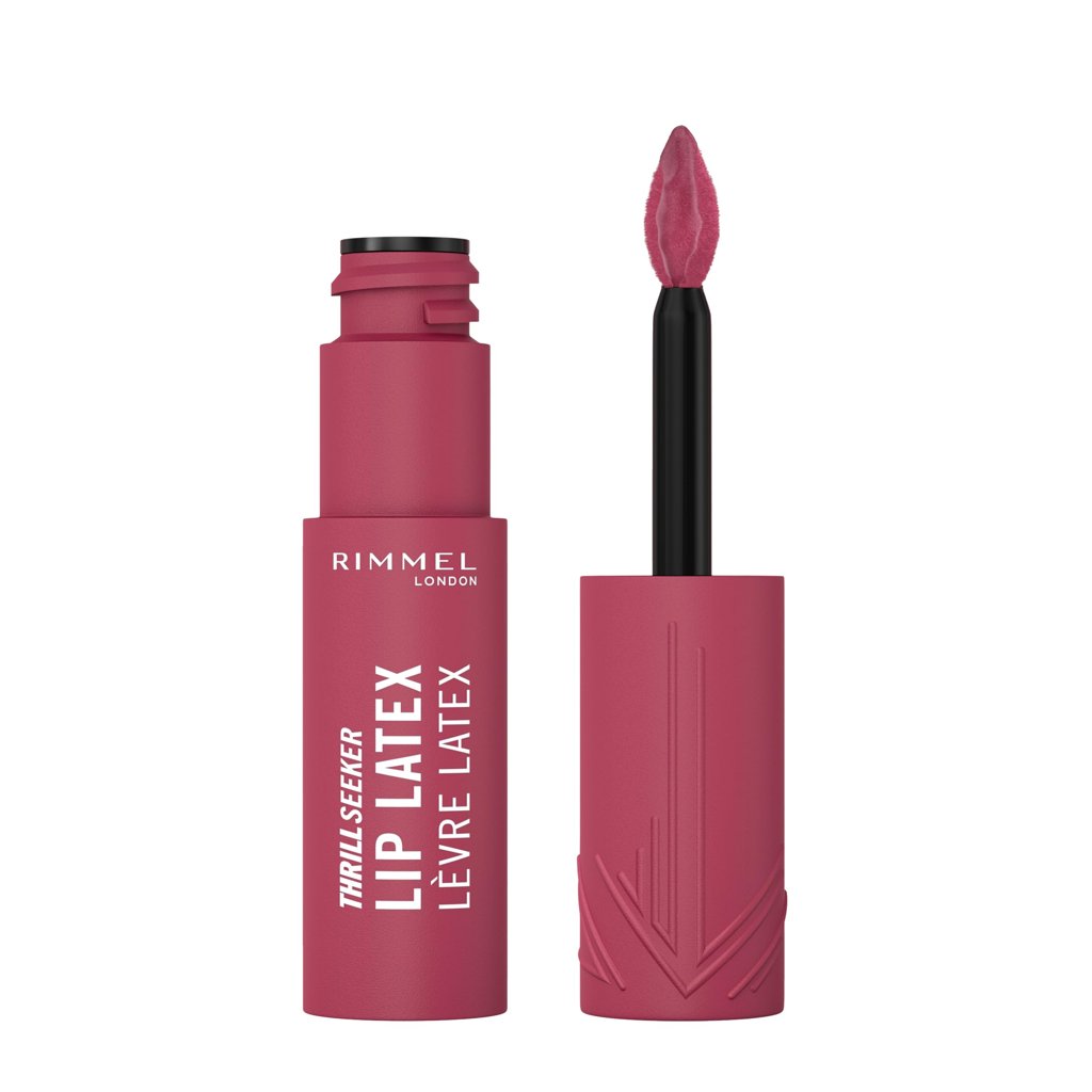 Rimmel London | Thrill Seeker Lip Latex | Labial Líquido | Tono Main CHaracter 300 | Tono So peachy también di
