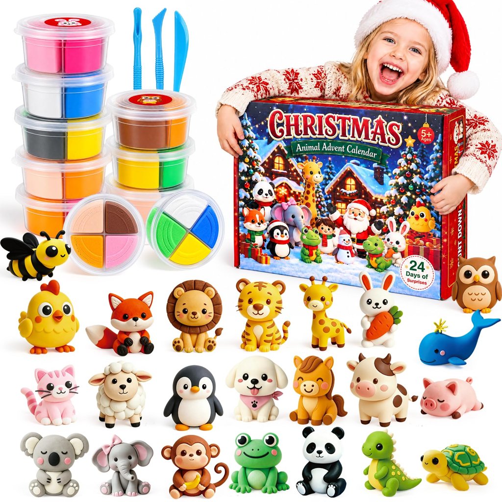 Calendario de adviento DIY para niños – ¡Diversión diaria hasta Navidad!