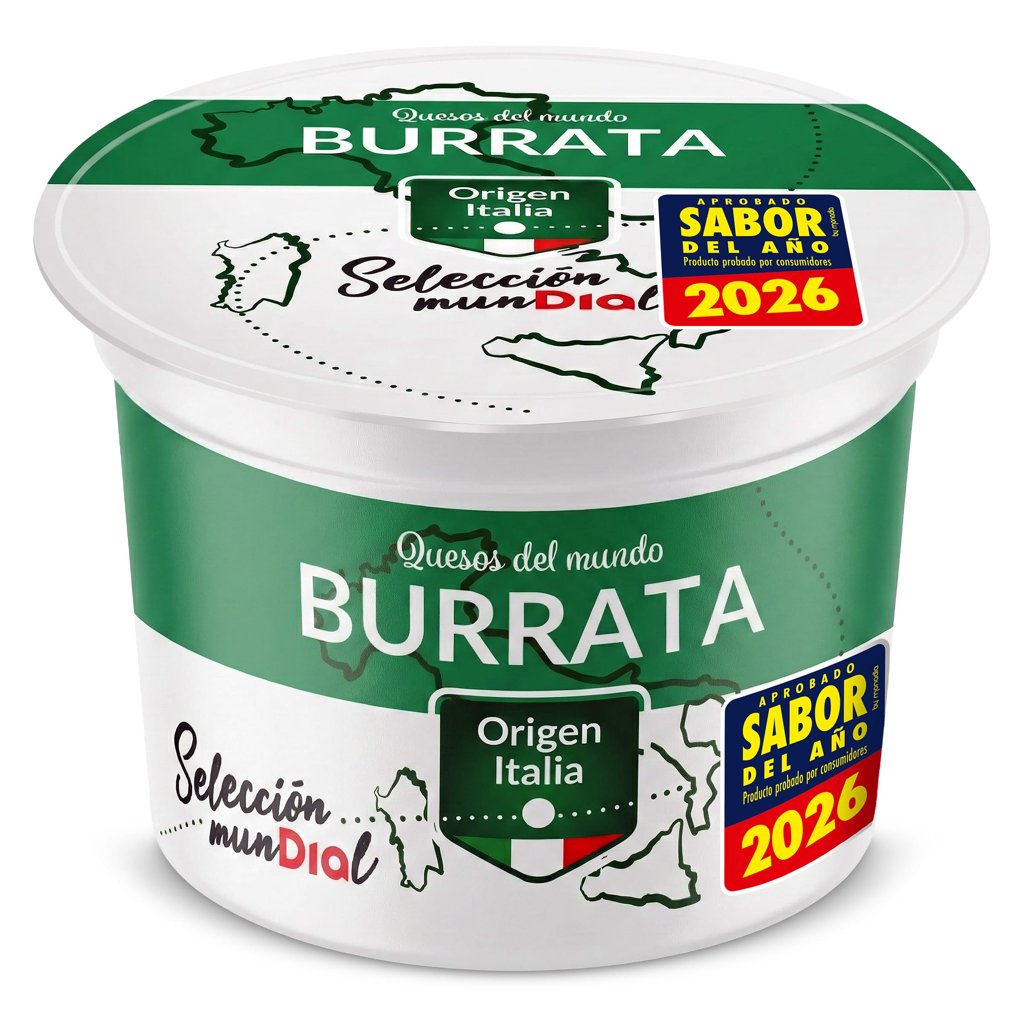 Burrata fresca de 150 g a precio irresistible