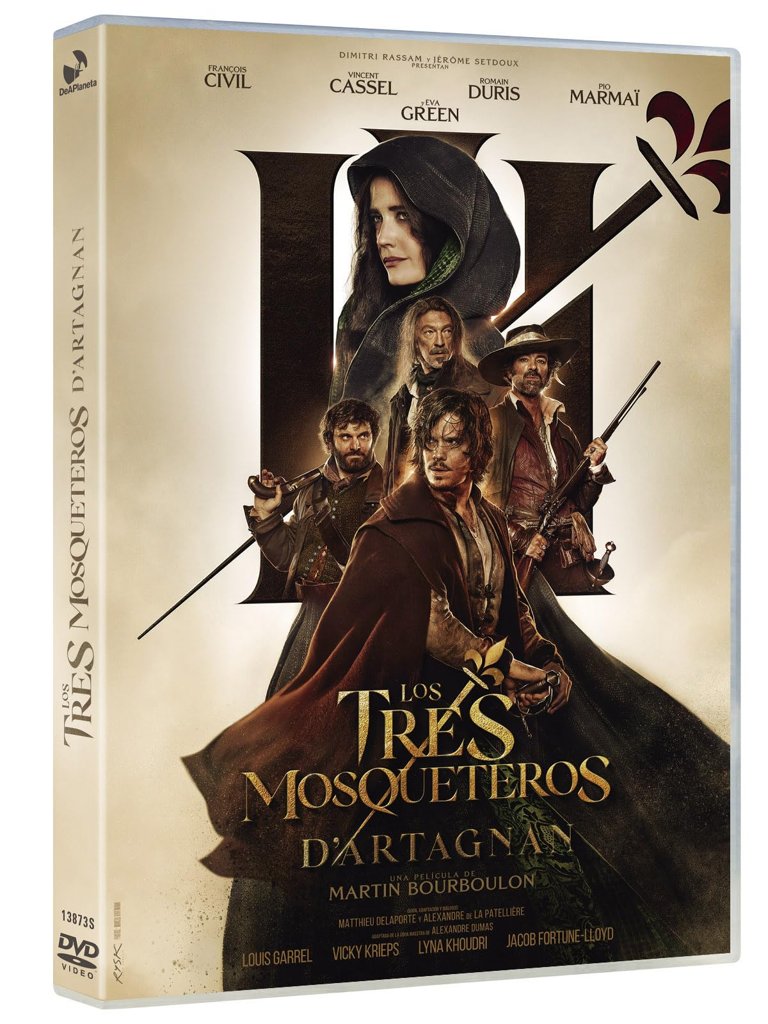 Los tres mosqueteros: D'Artagnan en DVD – ¡Revive la aventura clásica!