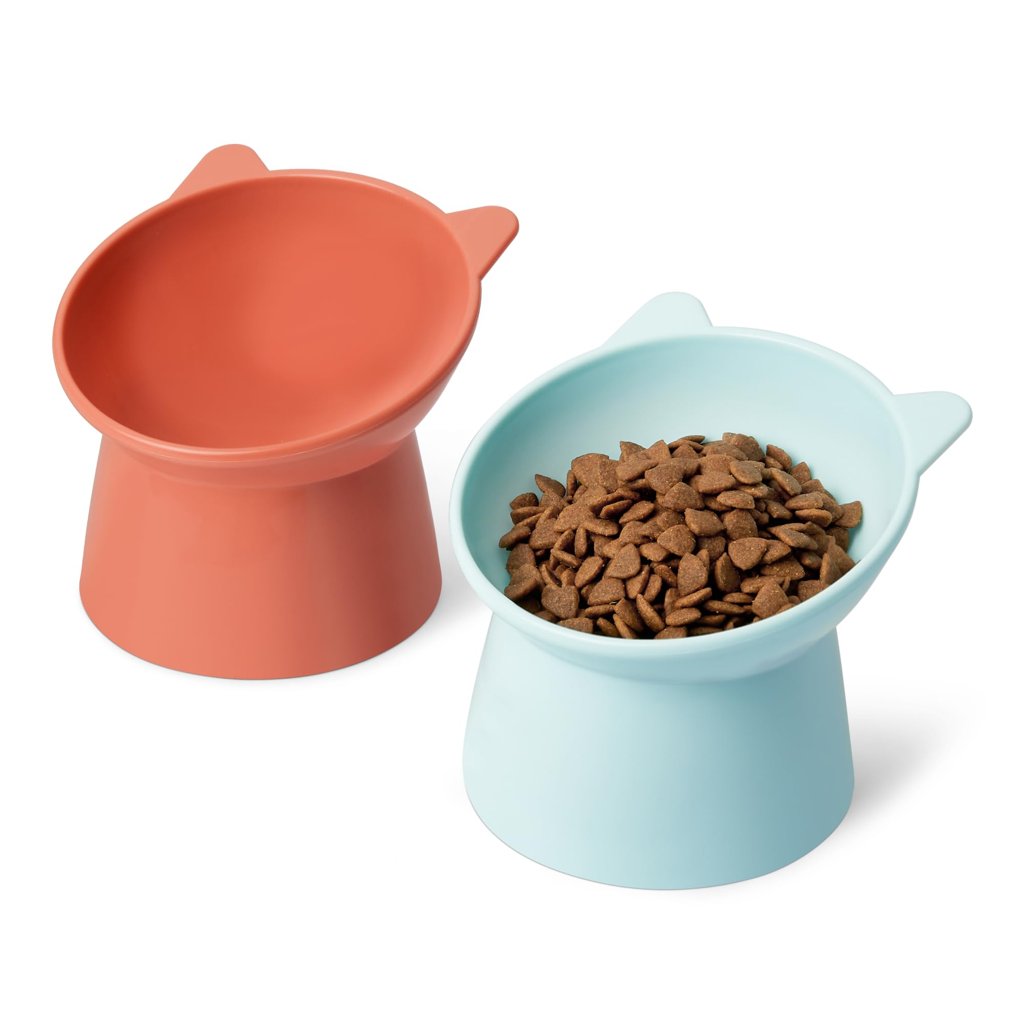 Comederos elevados para gatos