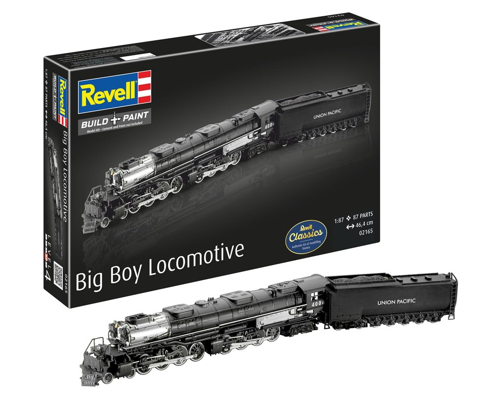 Revell - Maqueta Big Boy Locomotive, Escala 1:87
