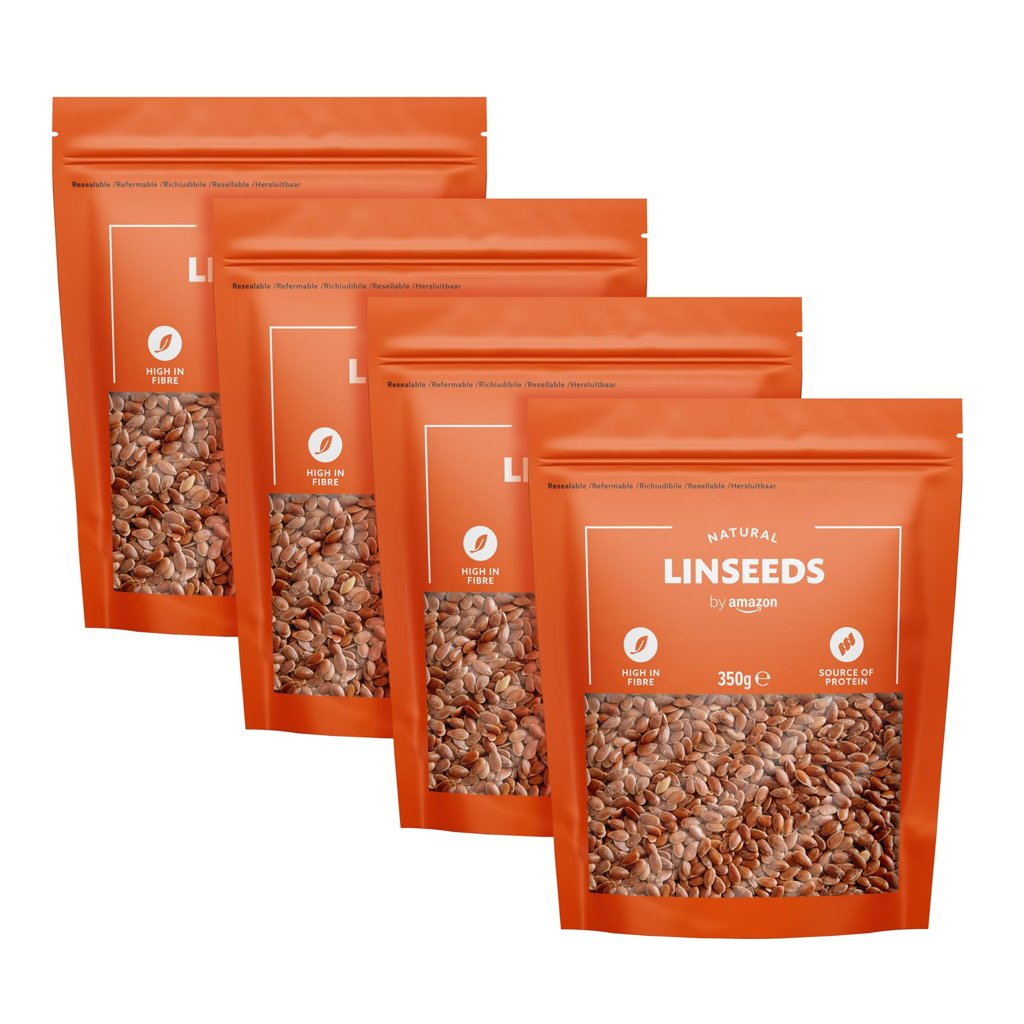 Semillas de lino marrón 1,4 kg – fibra y proteína natural