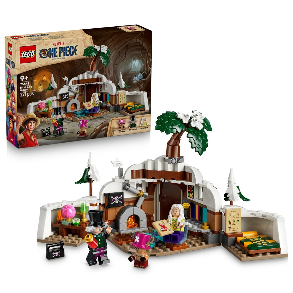 Set LEGO One Piece Doctor Hiriluk Den: aventura pirata en miniatura