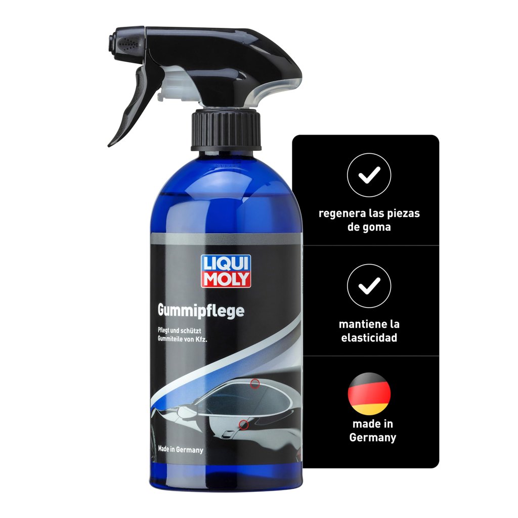 Protege y rejuvenece las gomas de tu coche con Liqui Moly