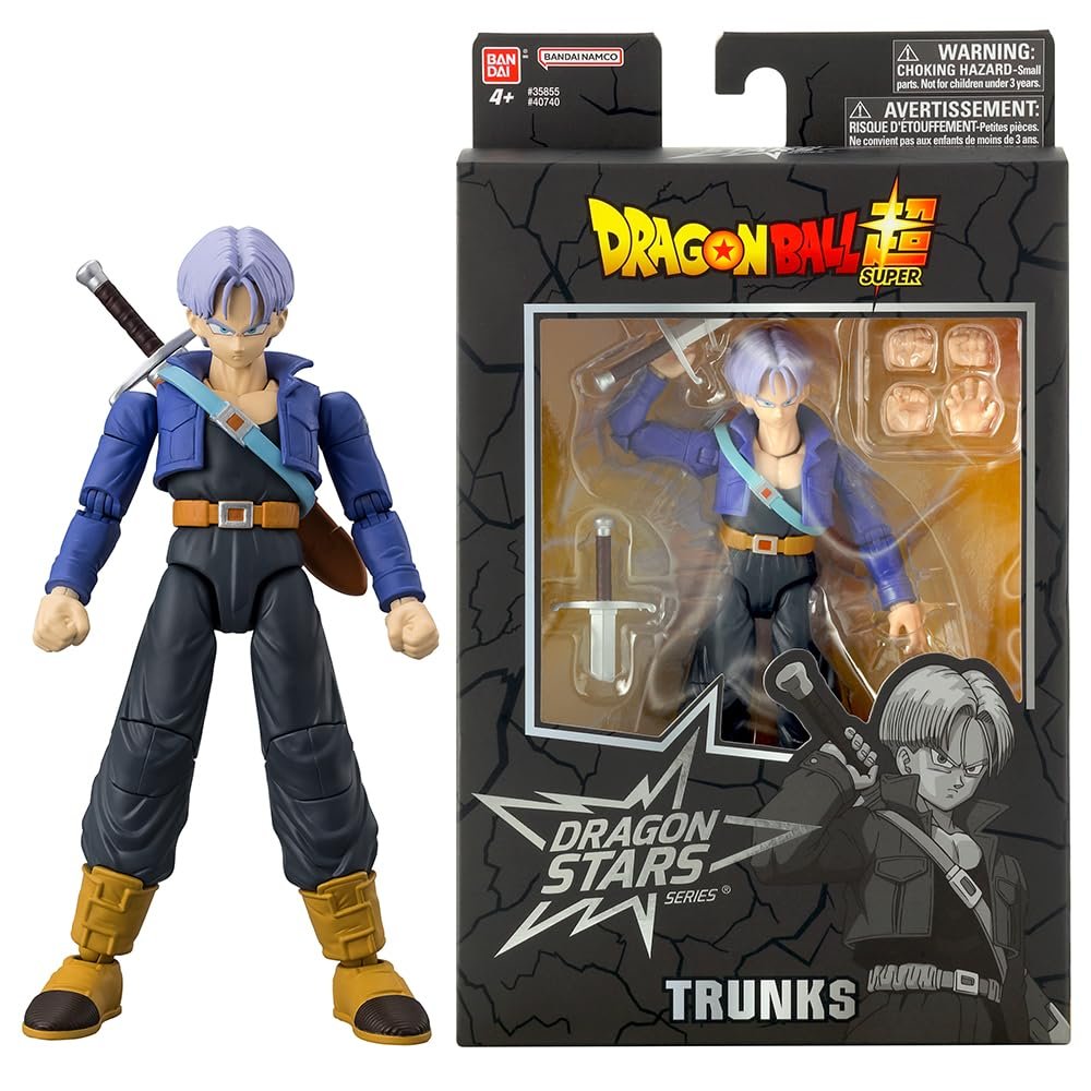 Figura articulada de Trunks del Futuro – Edición Dragon Stars