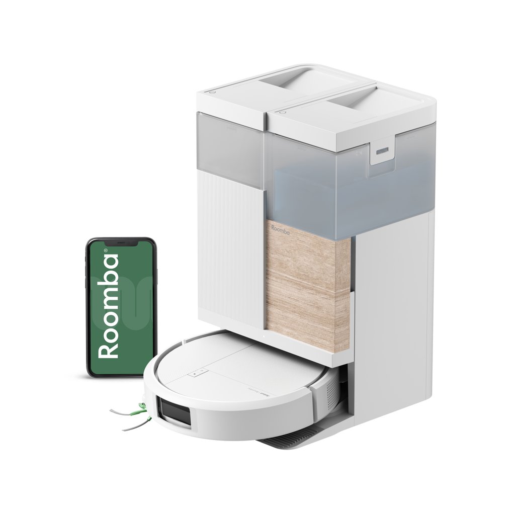 Robot aspirador Roomba Plus 575 con Base AutoWash y 25000 Pa