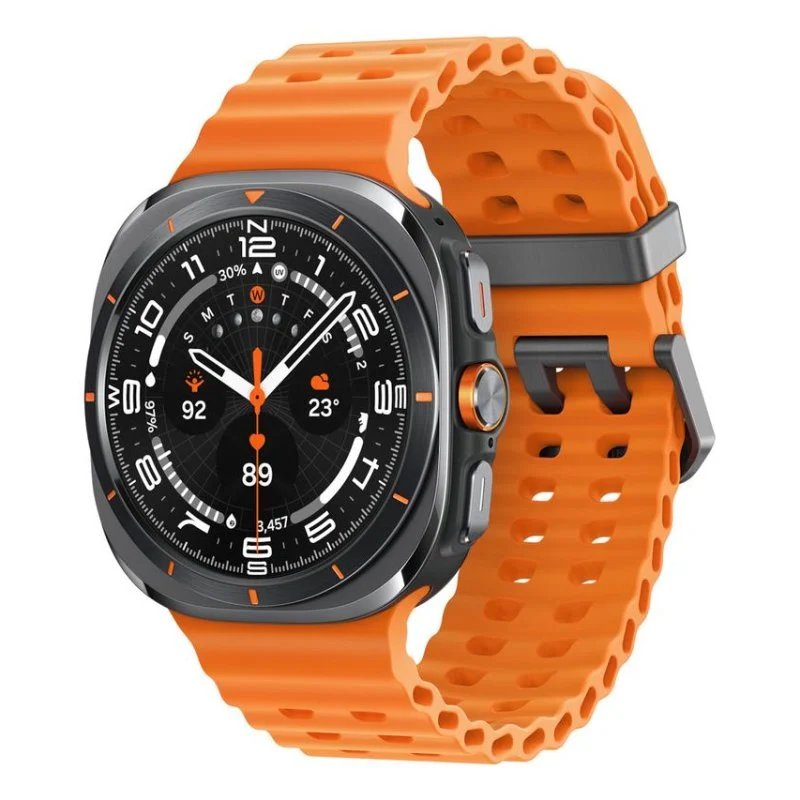 Smartwatch Samsung Galaxy Watch Ultra 4G en elegante titanio naranja