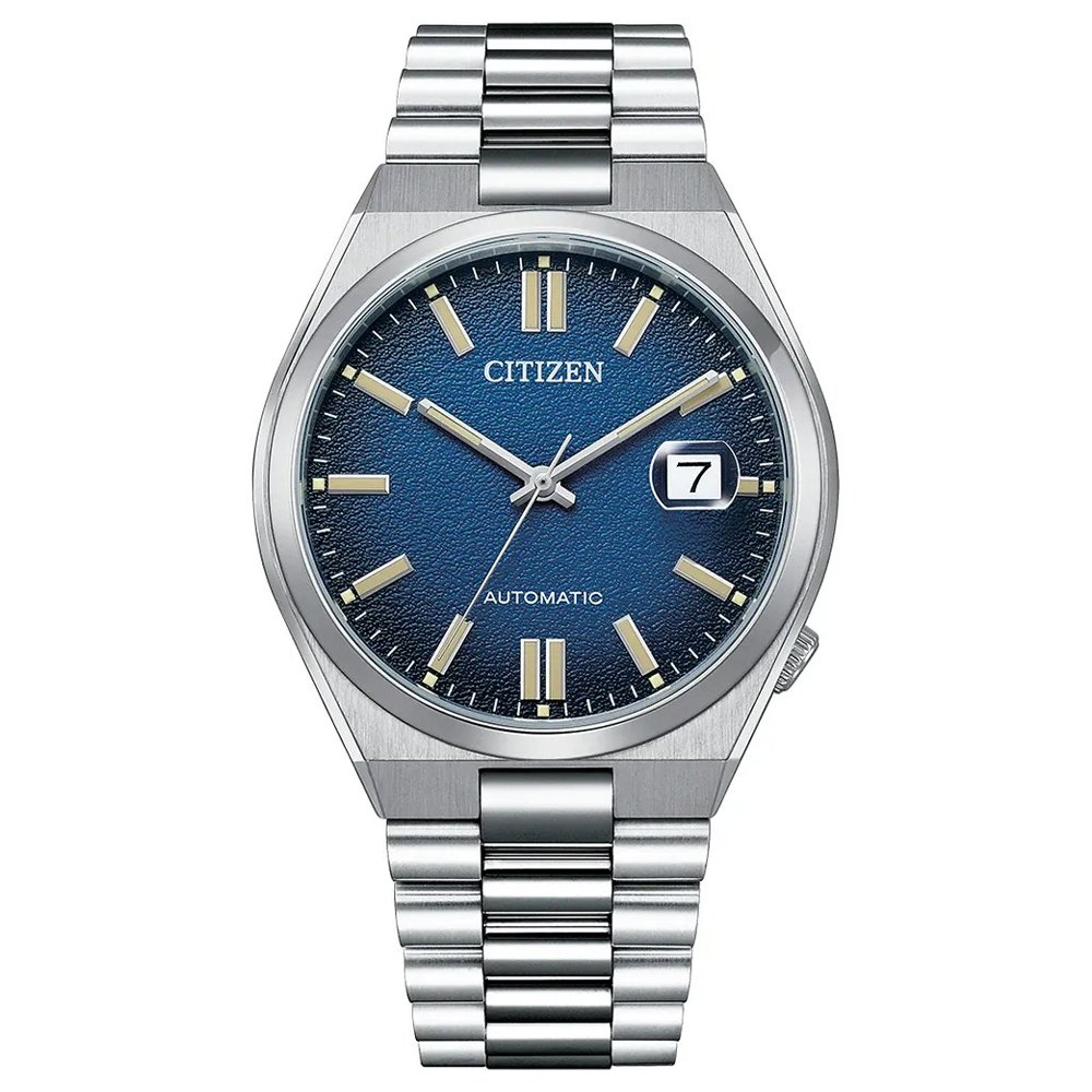 Citizen Tsuyosa automático de 40 mm con esfera azul y brazalete integrado