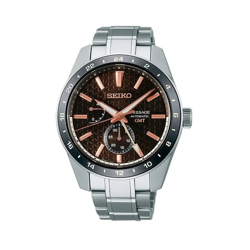 Reloj Seiko Presage Keshizumi GMT – Elegancia con toque japonés