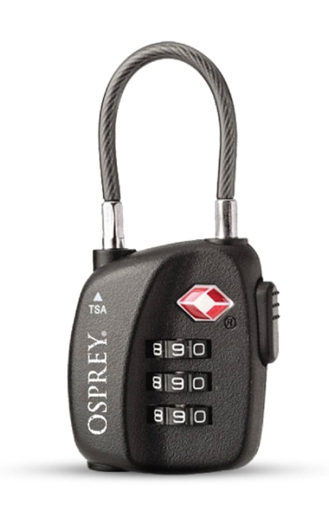 Candado Osprey Travel Sentry 3 combinaciones – Protección ligera