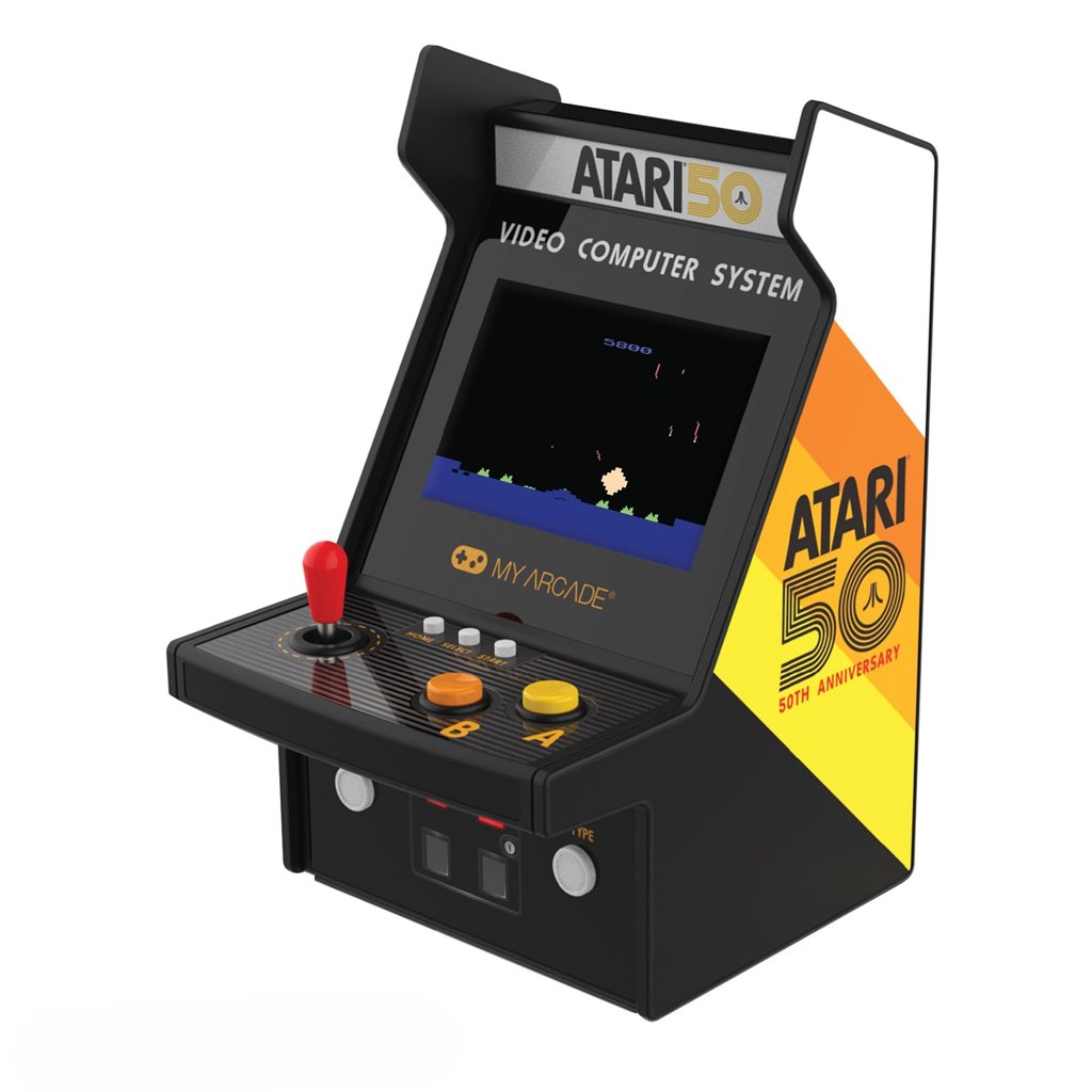 Atari Micro Player Pro: mini arcade con 100 clásicos
