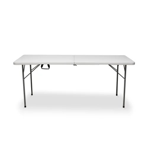 Mesa plegable de resina 180 cm: práctica y ligera