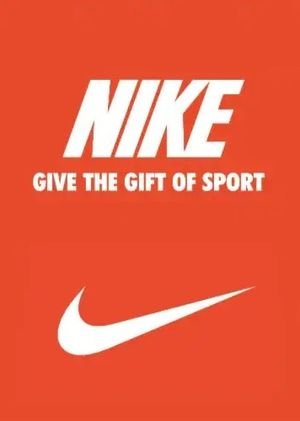 Tarjeta regalo Nike de 100 € con 19 % de descuento
