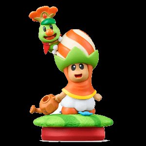 Figurita amiibo Poplin de Príncipe Florian – Edición Super Mario