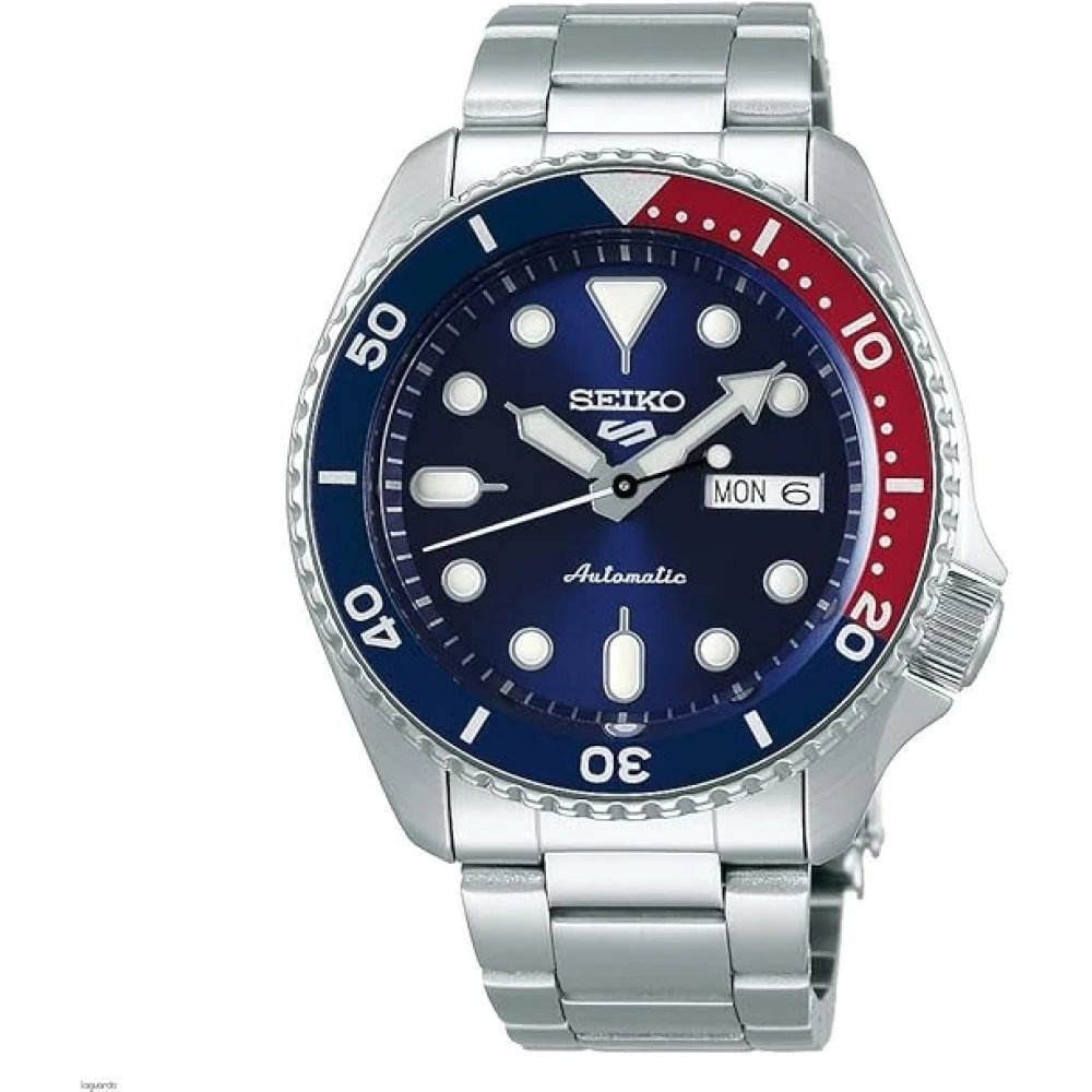 Relojes automáticos SEIKO 5 Sports con estilo Pepsi o verde