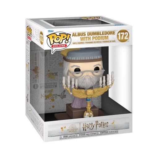Albus Dumbledore con podio – Funko Pop de Harry Potter