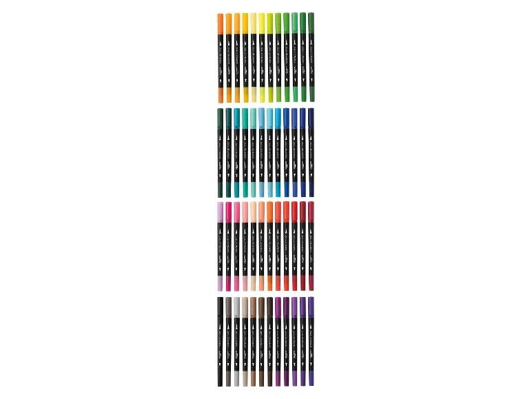 Pack de 48 rotuladores bicómicos: colores y precisión