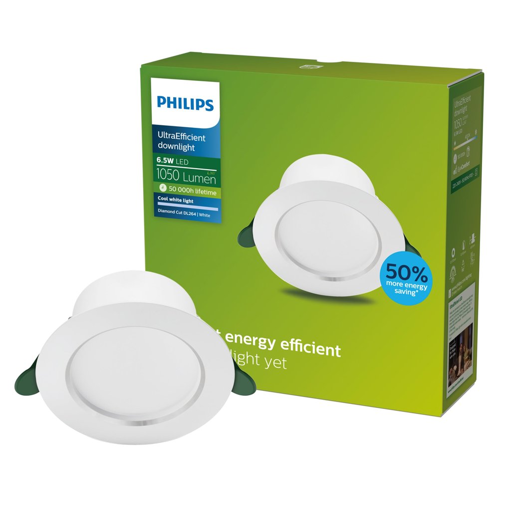 Downlight LED Philips UltraEfficient 1050 lm – Luz blanca de 4000K