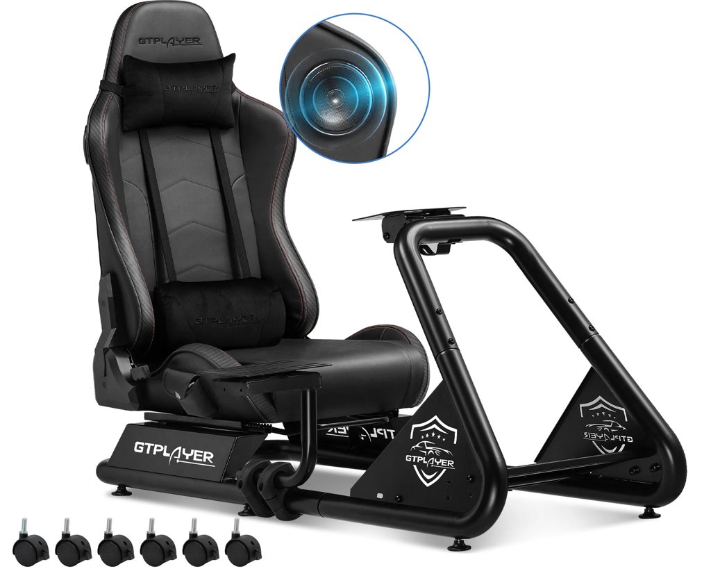 Cockpit de carreras completo