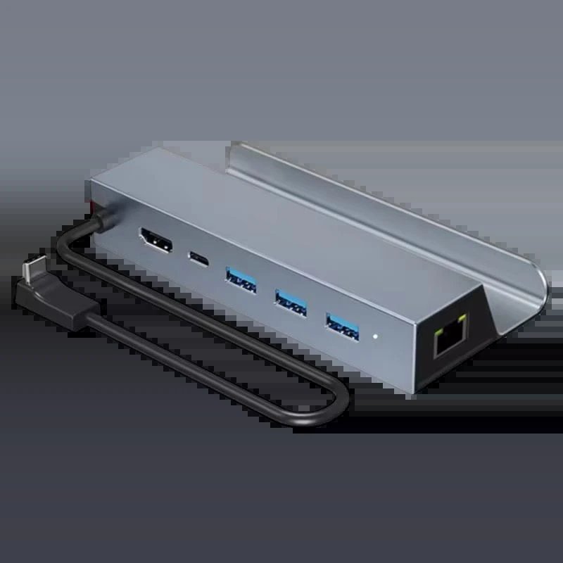 Hub USB‑C 6‑en‑1 con HDMI 4K y carga de 100 W