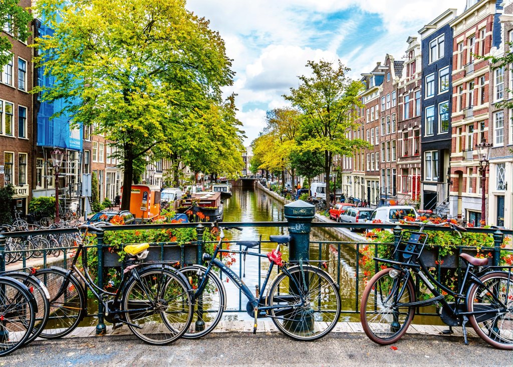 Descubre Ámsterdam pieza a pieza con este puzzle de 1000 piezas