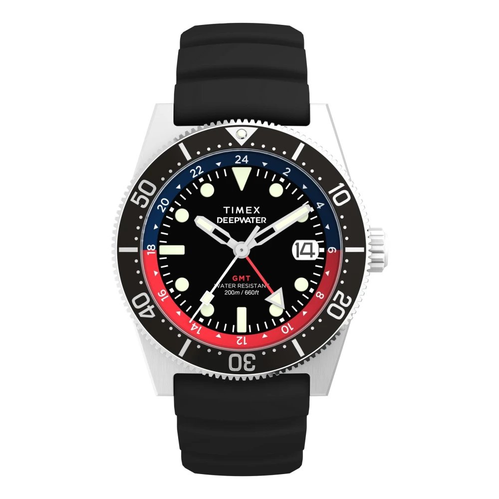 Timex Deepwater Reef: reloj diver con cristal de zafiro y GMT