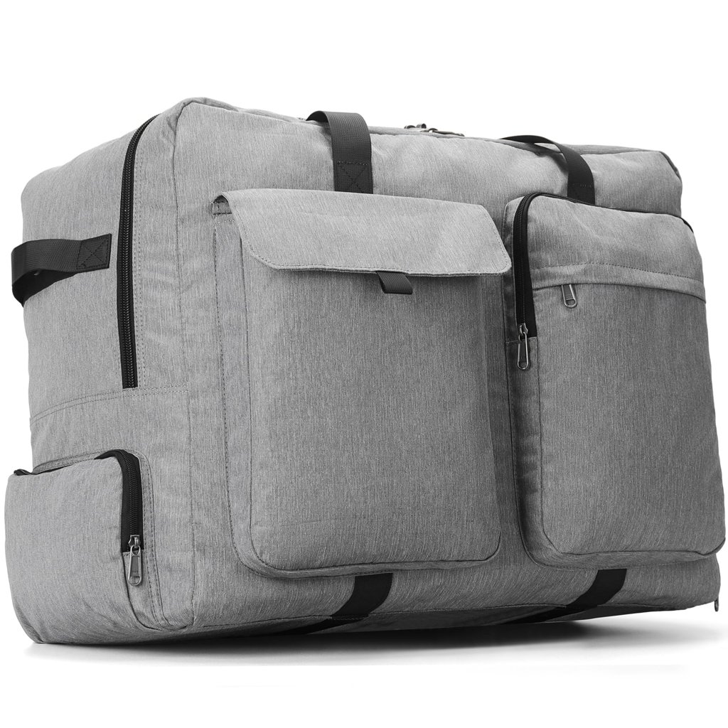 Bolsa de viaje plegable 100 L con zapatero impermeable