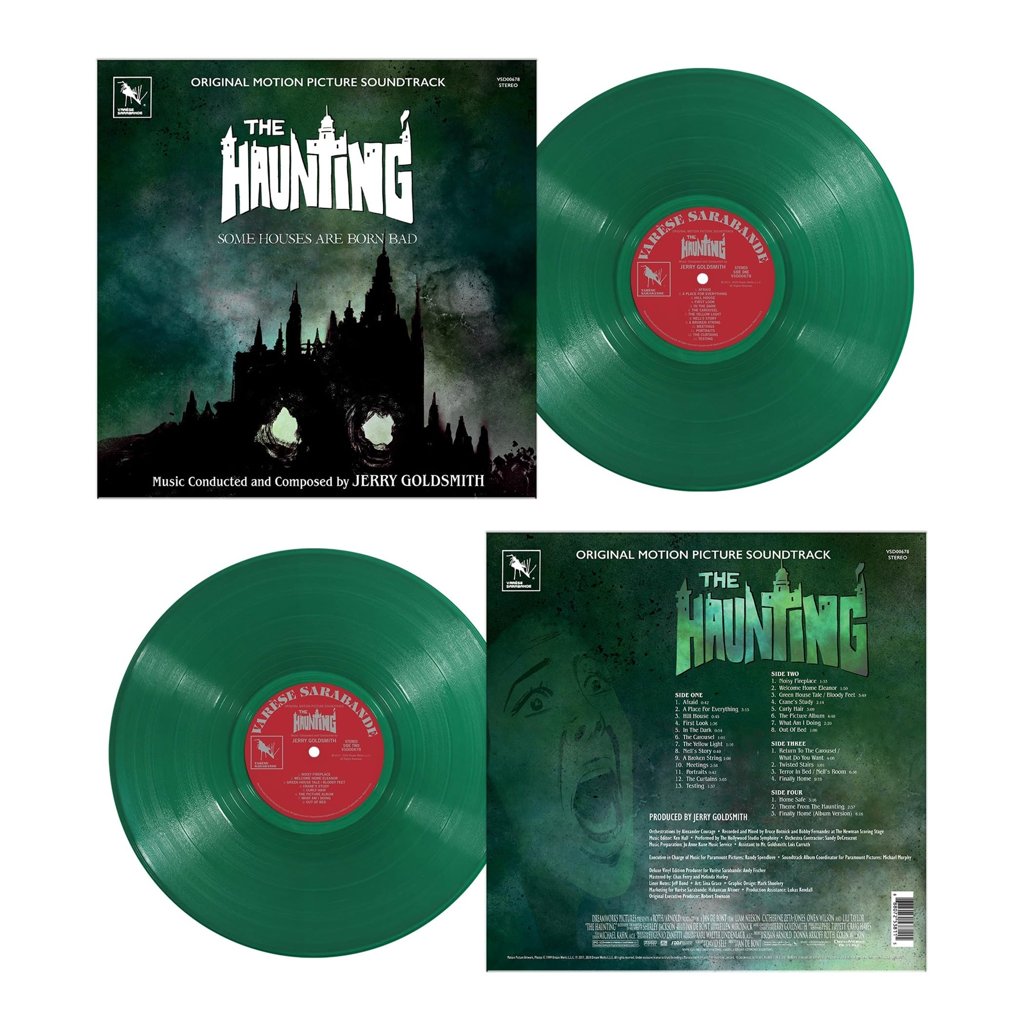 Vinilo doble de Jerry Goldsmith – The Haunting, edición limitada