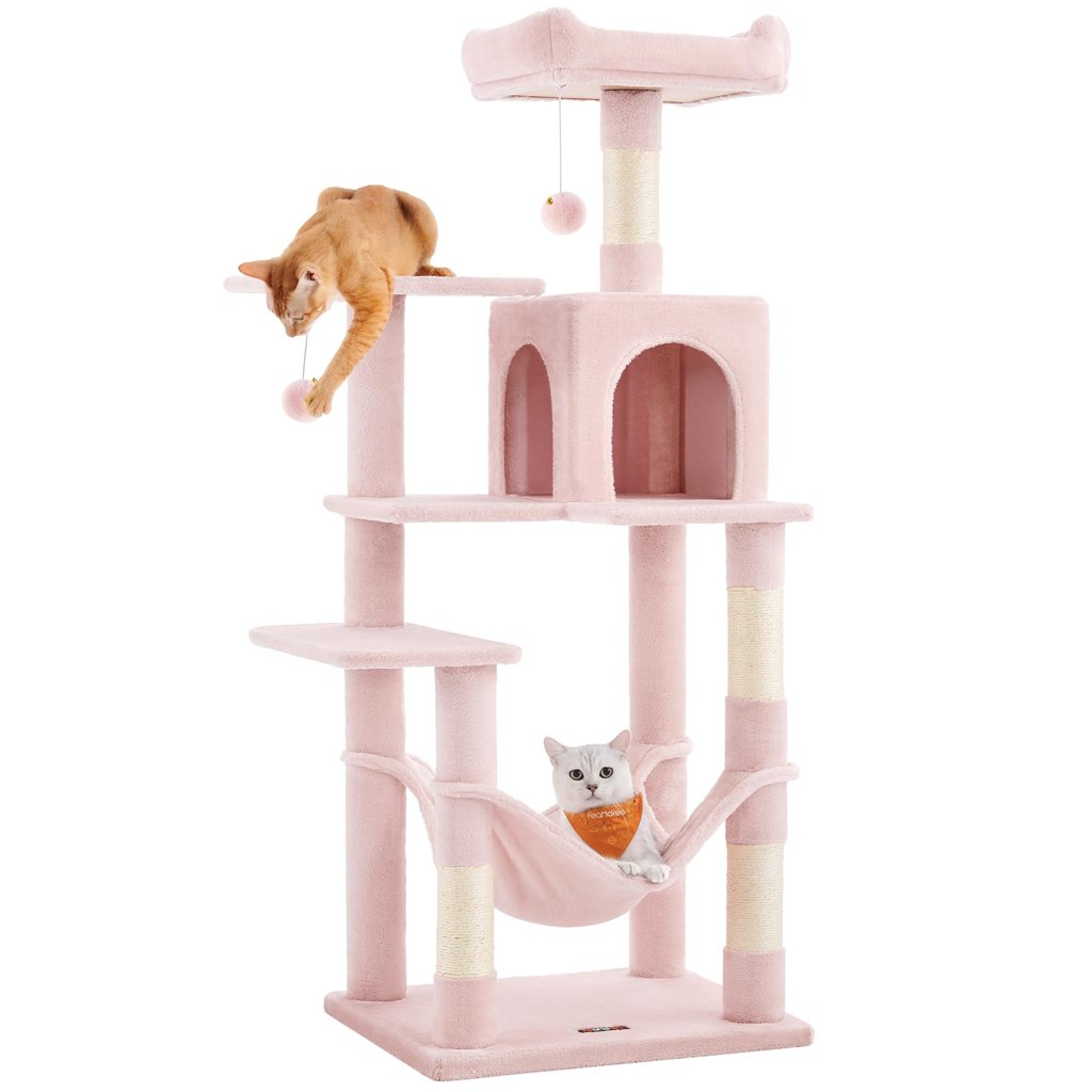 Árbol para Gatos Feandrea de 4 niveles con cueva y hamaca