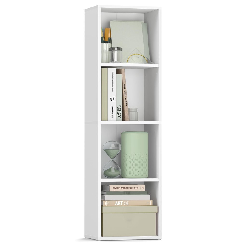 Organiza tus libros con estilo: Librería de 4 niveles VASAGLE