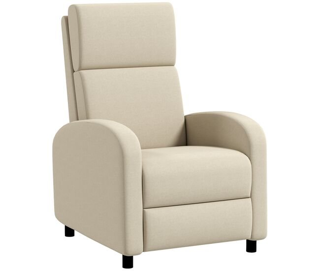 Sillón Relax Reclinable con Reposapiés, hasta 120 kg, ¡58% dto.!