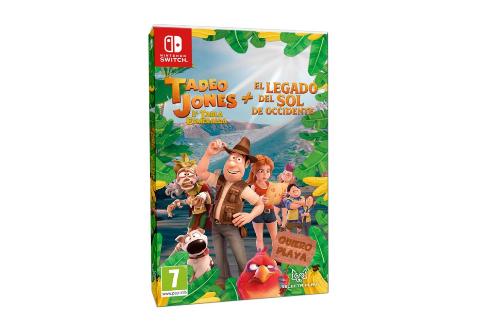 Tadeo Jones 3: La Tabla Esmeralda + El Legado del Sol – Pack Switch